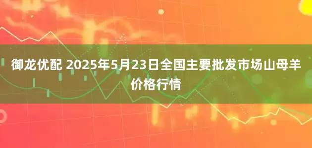 御龙优配 2025年5月23日全国主要批发市场山母羊价格行情